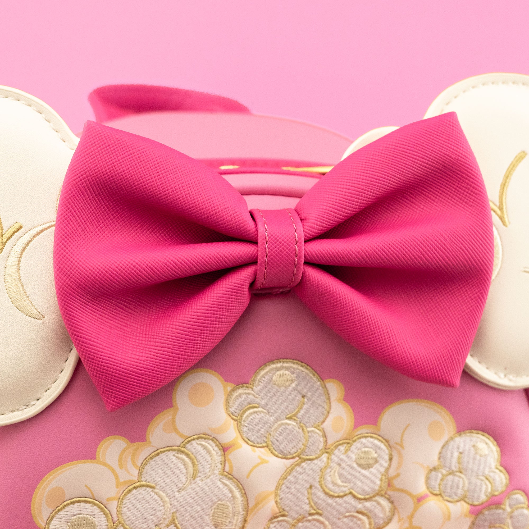 Loungefly x Disney Minnie Mouse Pink Popcorn Bucket Mini Backpack