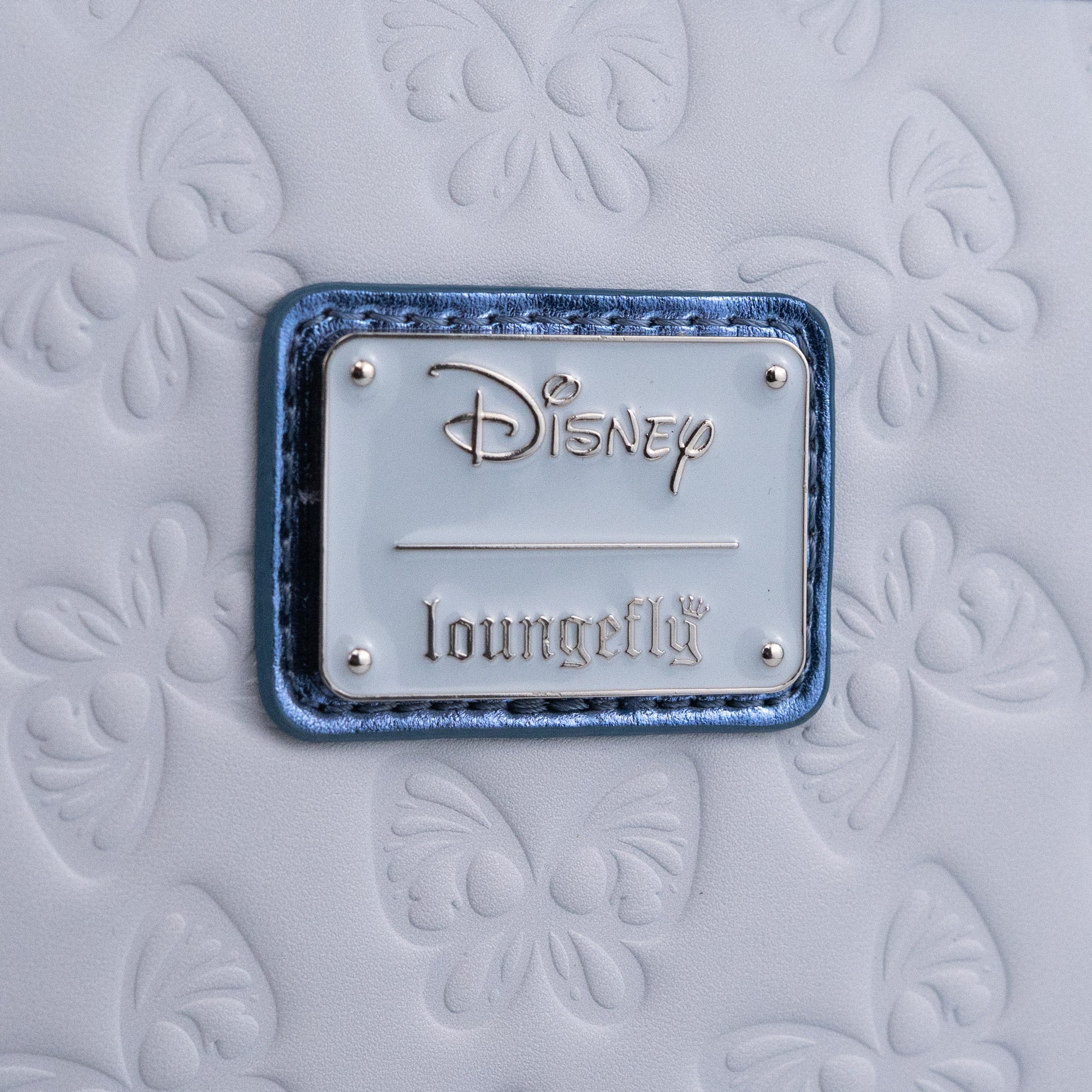 Loungefly x Disney Minnie Mouse Blue Butterfly Crossbody Handbag