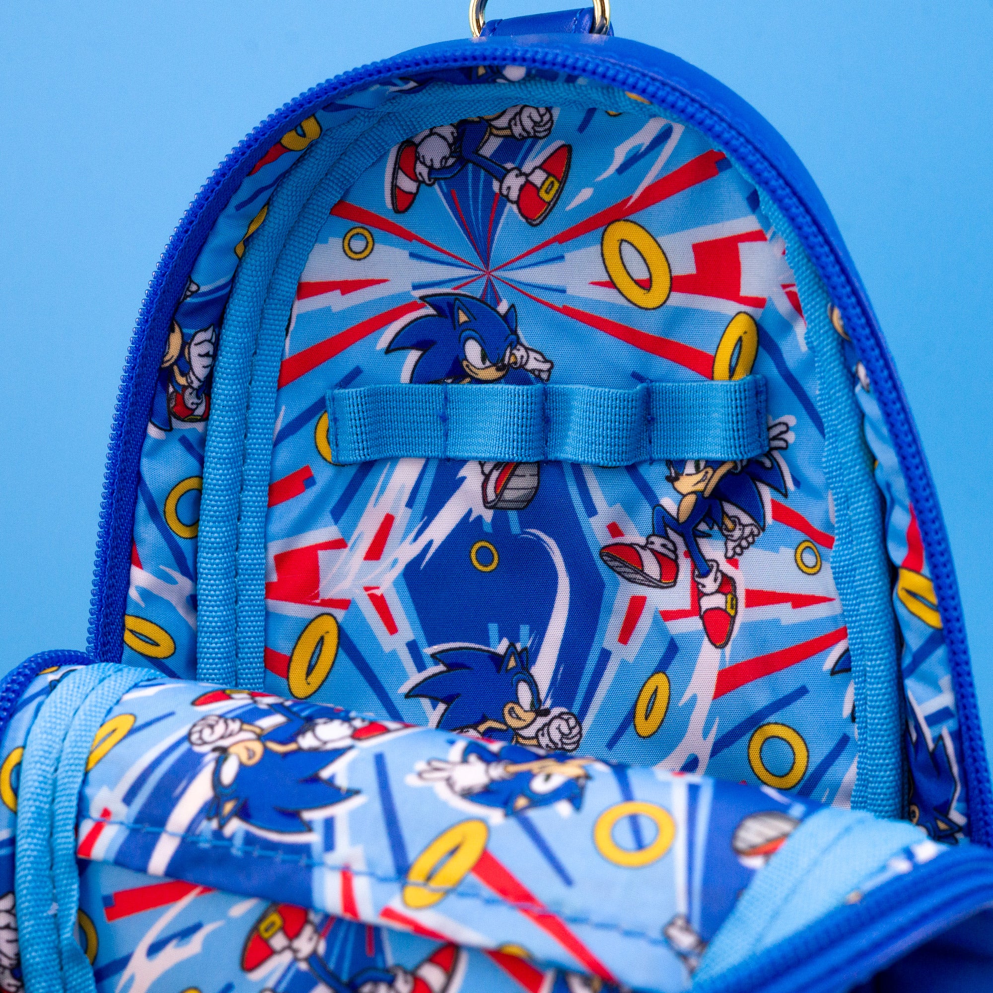 Loungefly x Sega Sonic the Hedgehog Cosplay Pencil Case