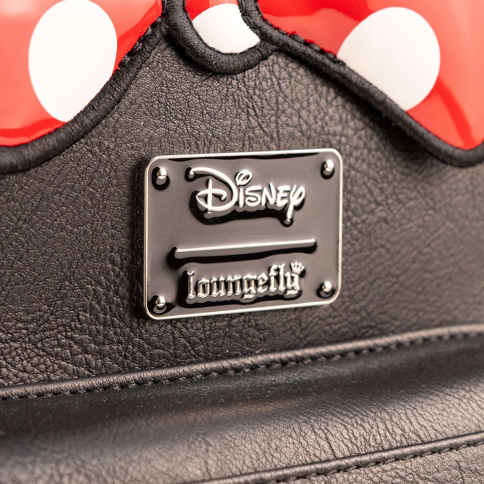 Loungefly x Disney Minnie Mouse Quilted Polka Dot Bow Mini Backpack