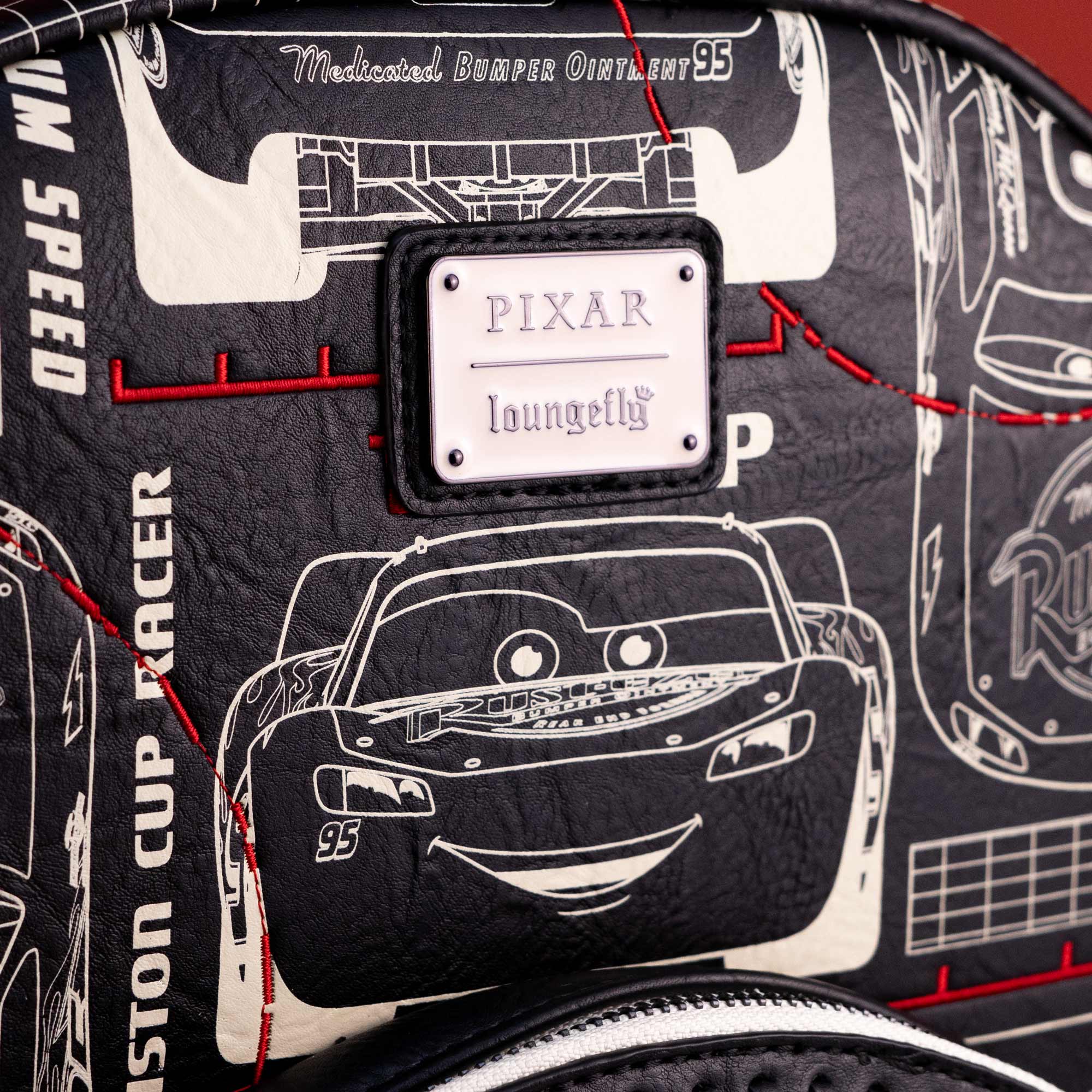 Loungefly x Pixar Cars Full-Size Backpack