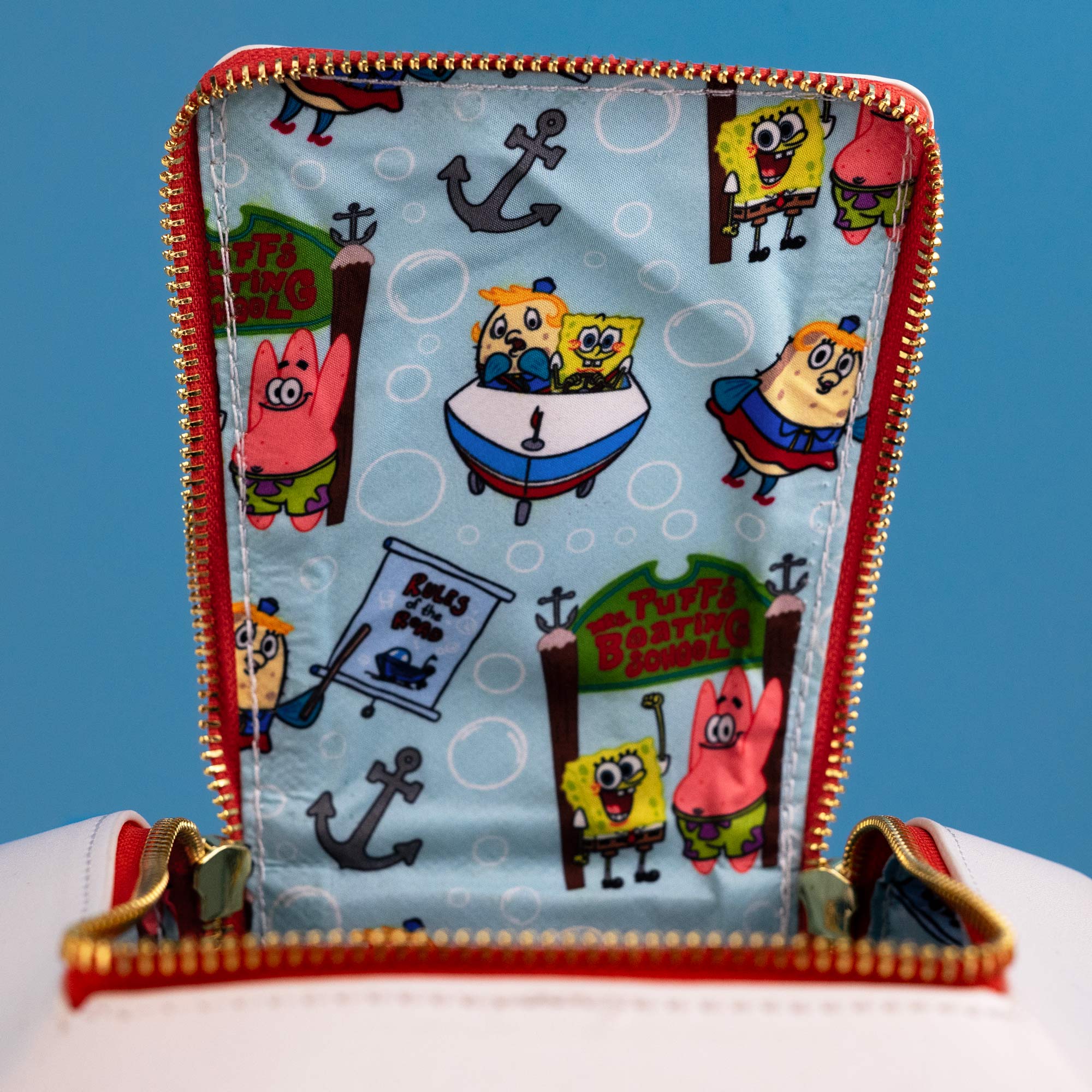 Loungefly x Nickelodeon SpongeBob Squarepants Mrs. Puff’s Boating School Figural Crossbody