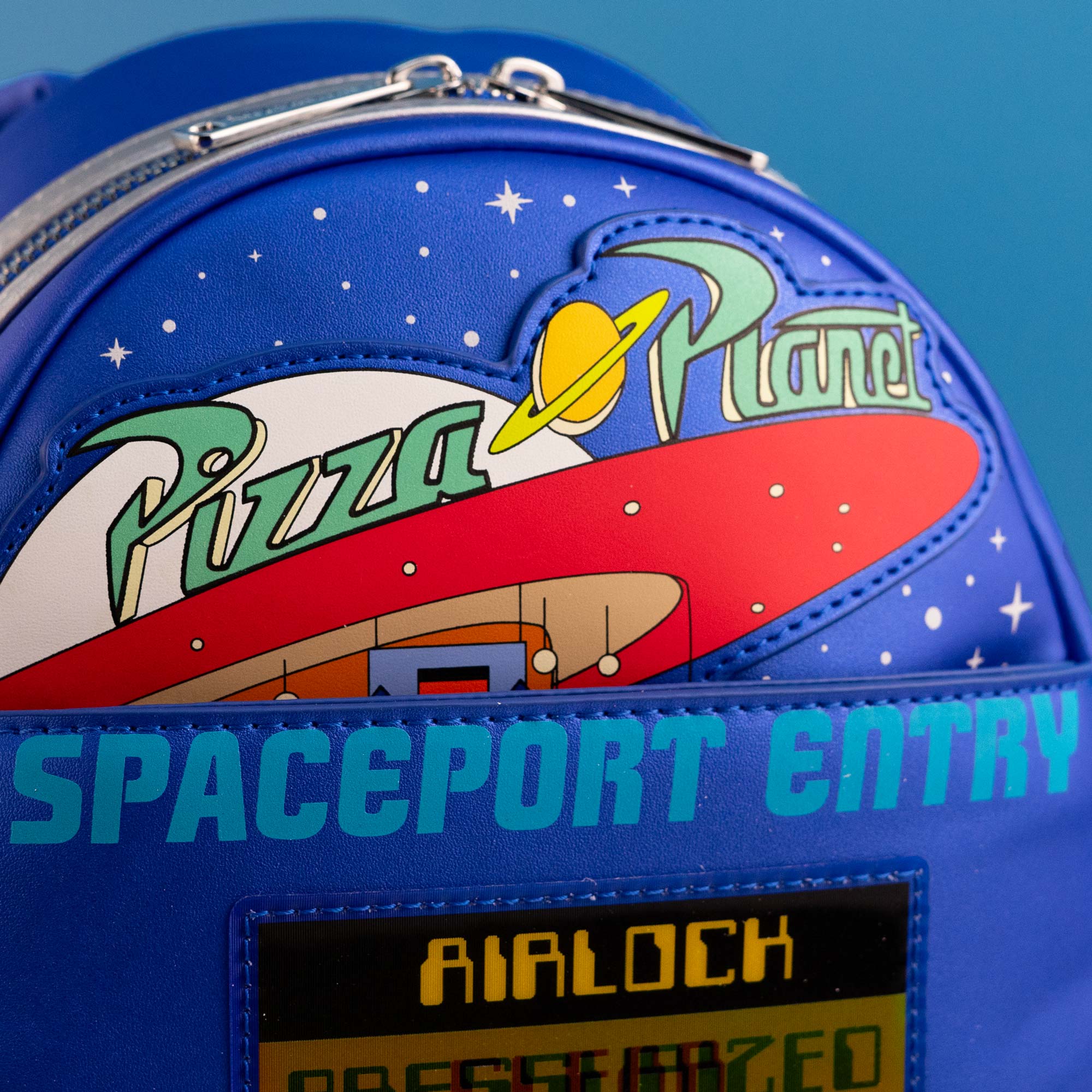 Loungefly x Disney Pixar Toy Story Pizza Planet Space Entry Mini Backpack