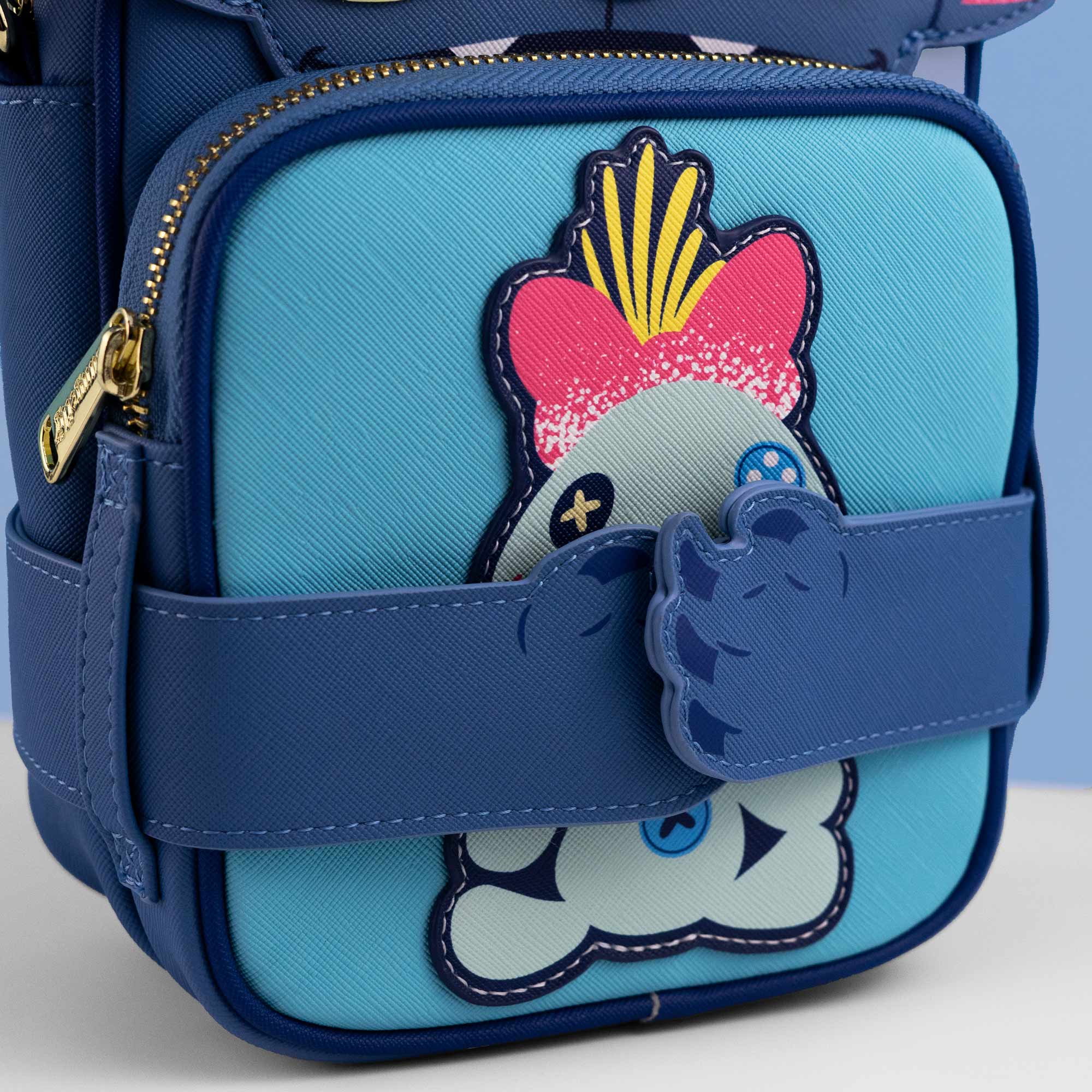 Loungefly x Disney Lilo and Stitch Beach Day Crossbuddies Bag