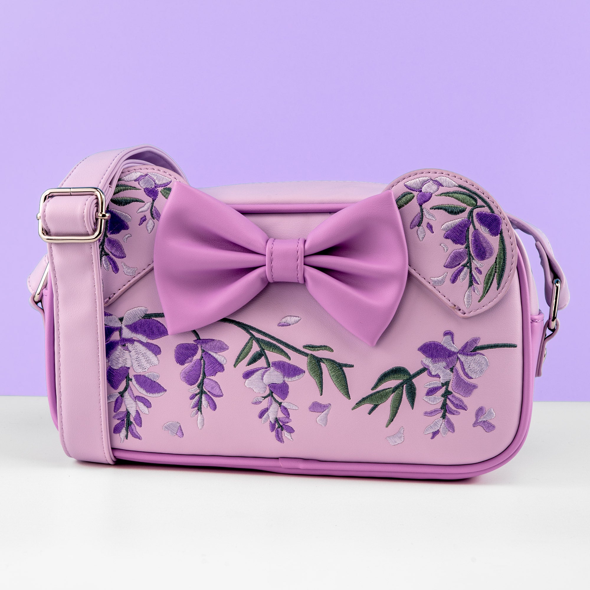 Loungefly x Disney Minnie Mouse Wisteria Floral Scented Crossbody