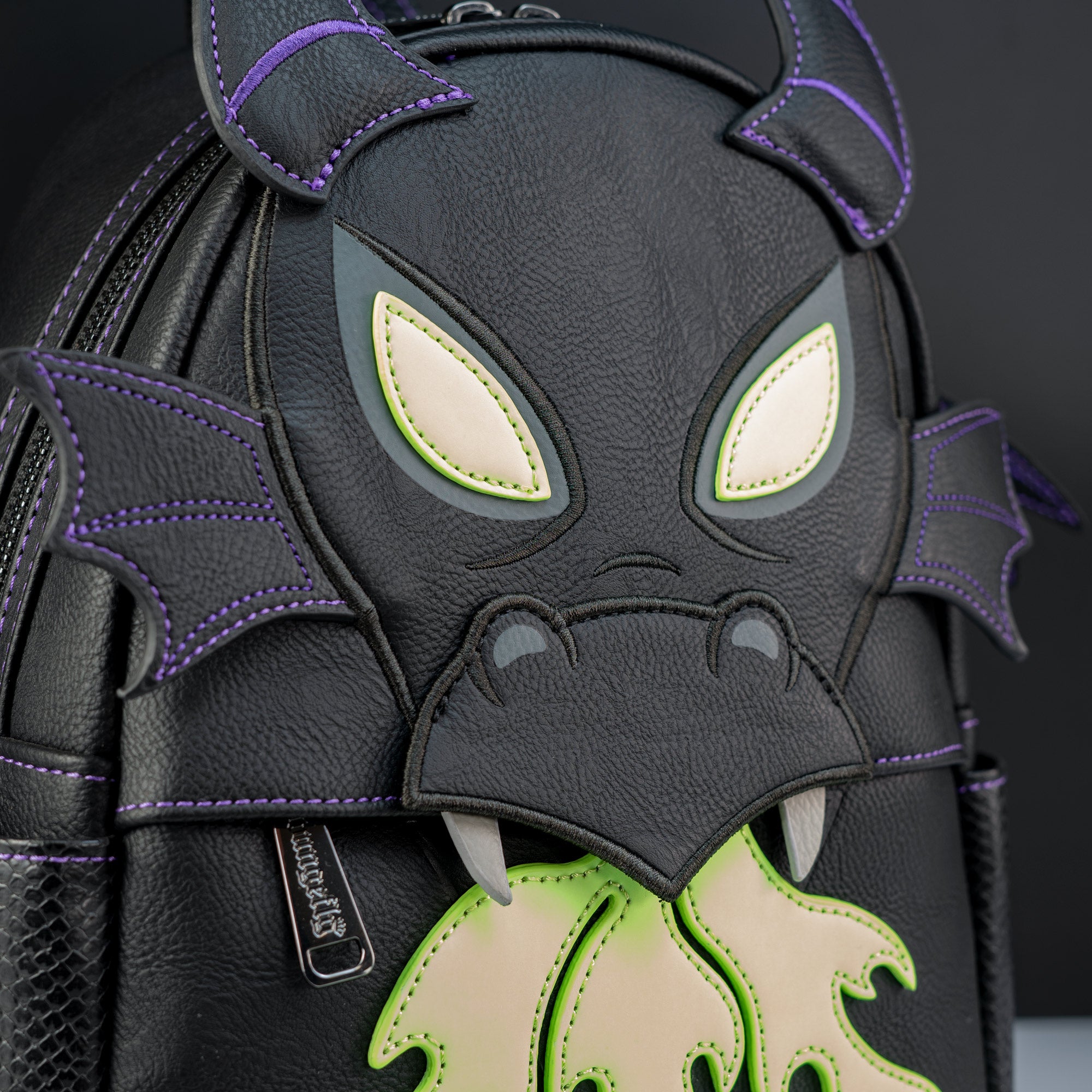 Loungefly x Disney Maleficent Dragon Breathing Fire Mini Backpack