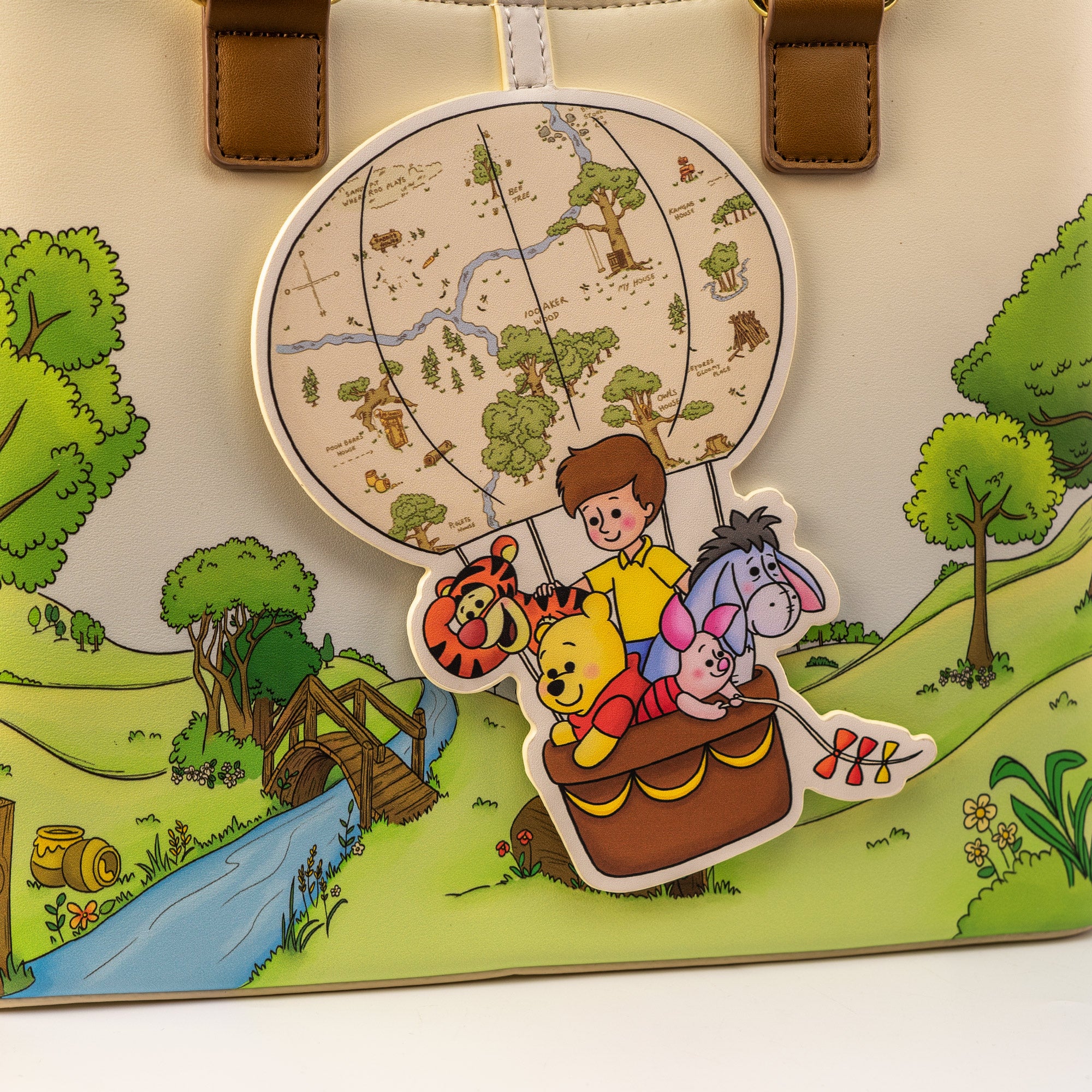 Loungefly x Disney Winnie the Pooh and Friends Balloon Crossbody Bag