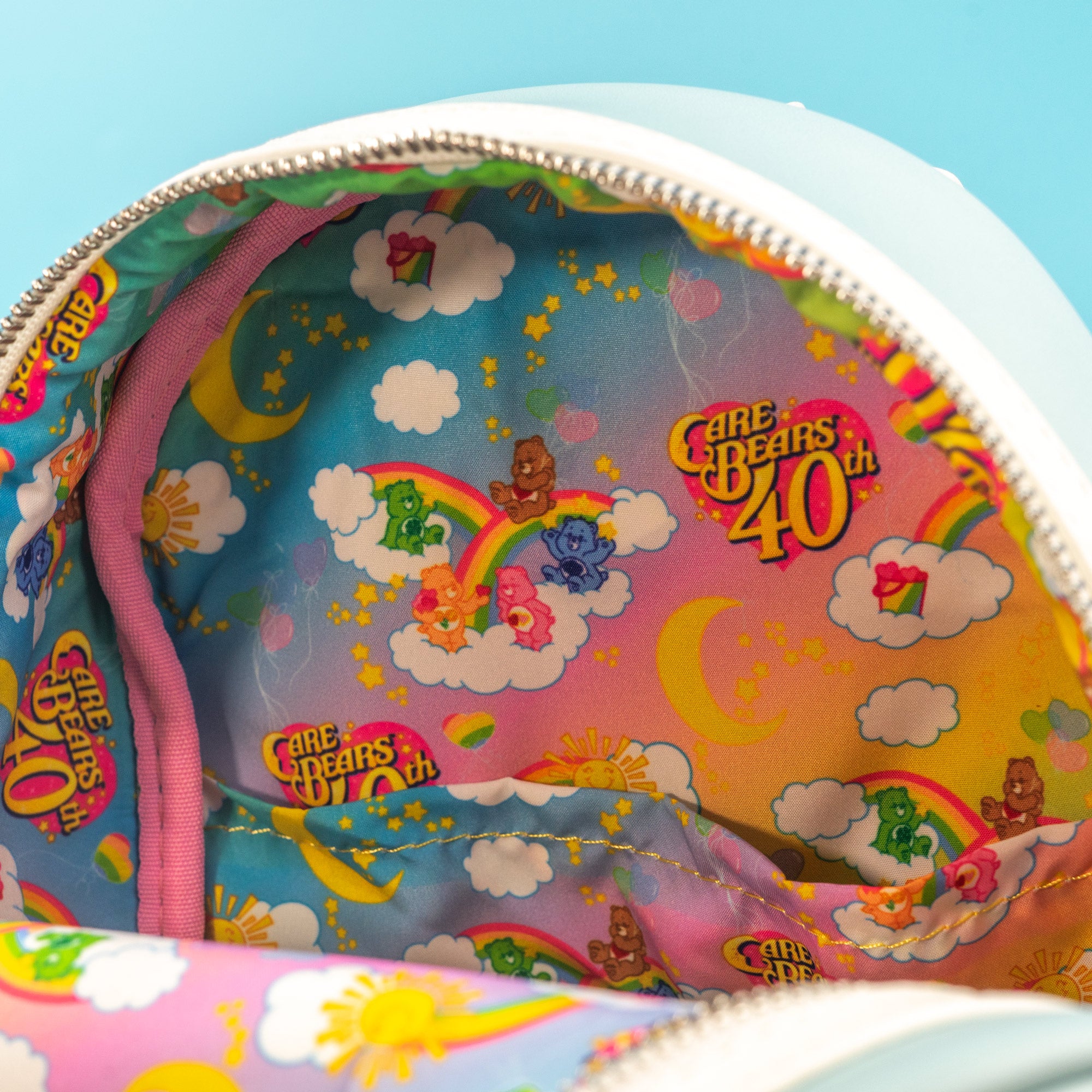 Loungefly x Care Bears Care-A-Lot Castle Mini Backpack