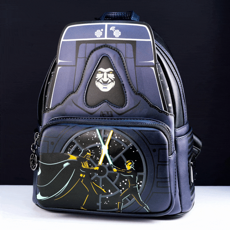 Loungefly x Star Wars Darth Sidious Fight Scene Mini Backpack