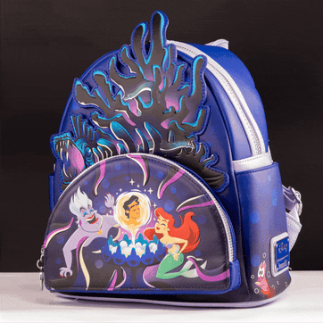 Loungefly x Disney The Little Mermaid Ursula Lair Mini Backpack