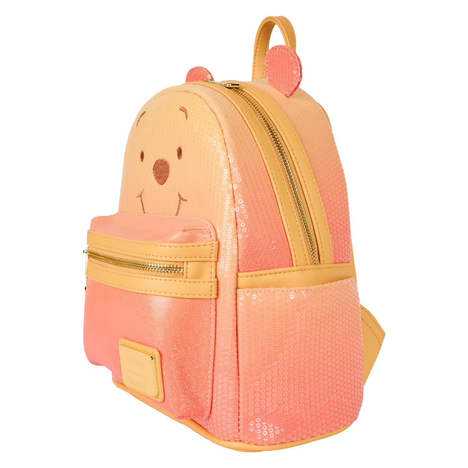 Loungefly x Disney Winnie The Pooh Sequin Glitter Mini Backpack