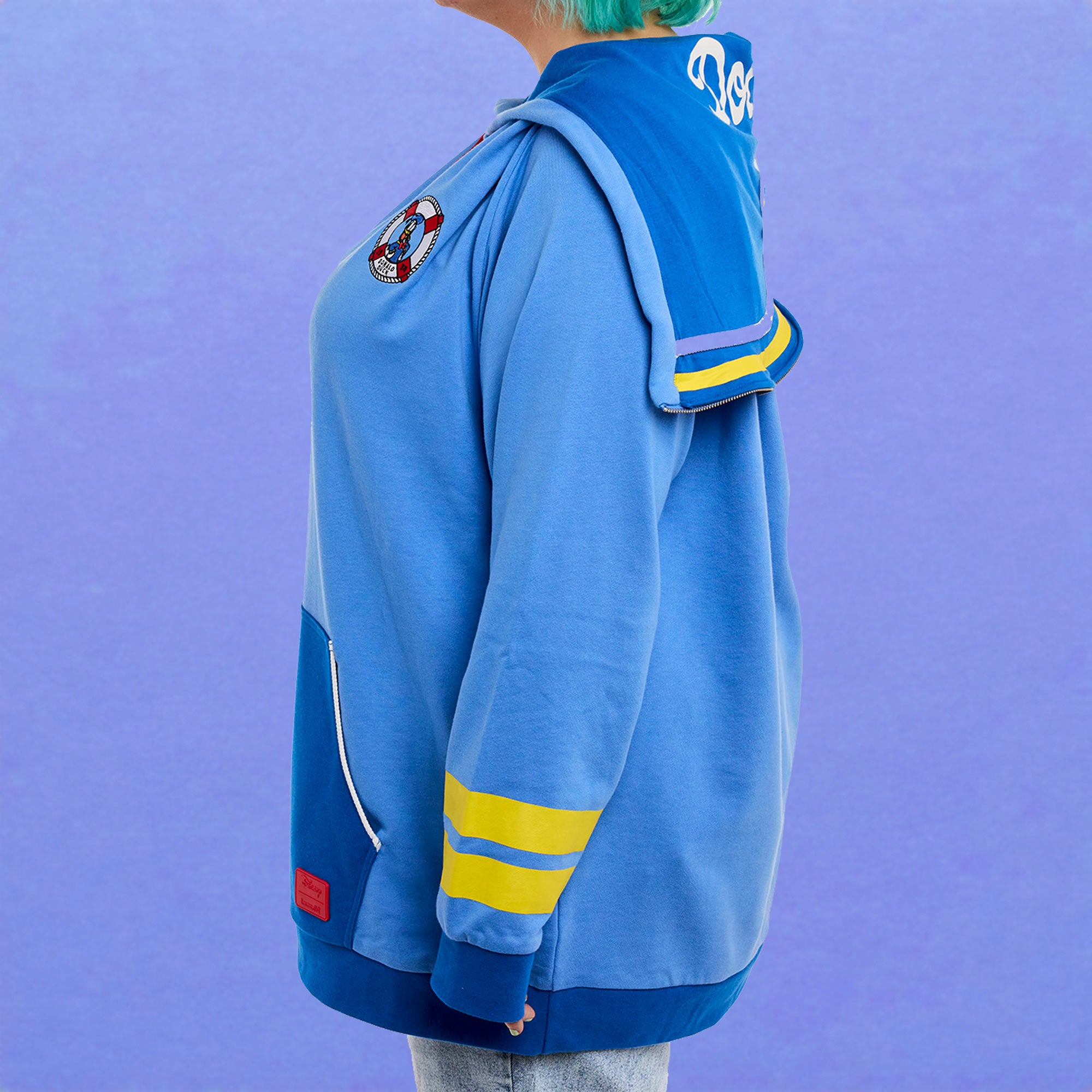 Loungefly x Disney Donald Duck 90th Anniversary Hooded Sweatshirt