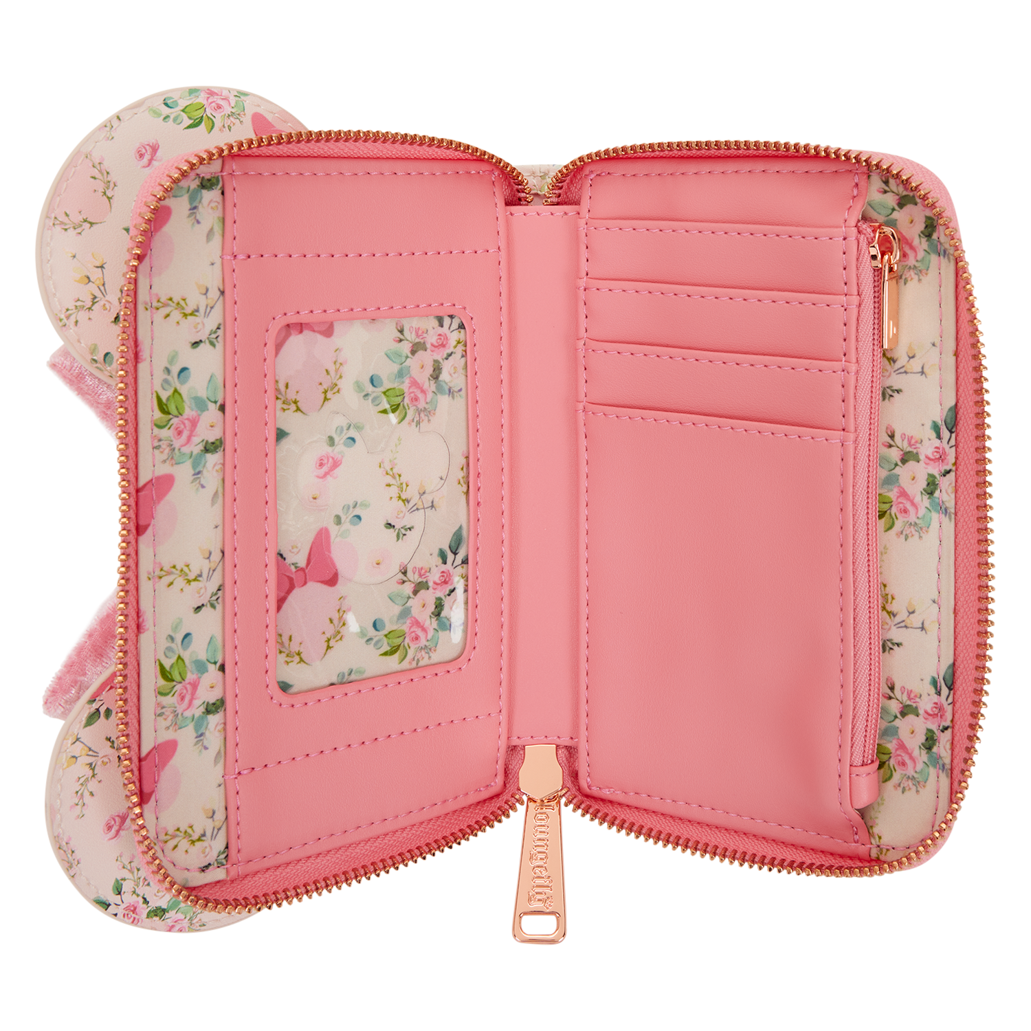 Loungefly x Disney Minnie Mouse Floral Zip Around Wallet