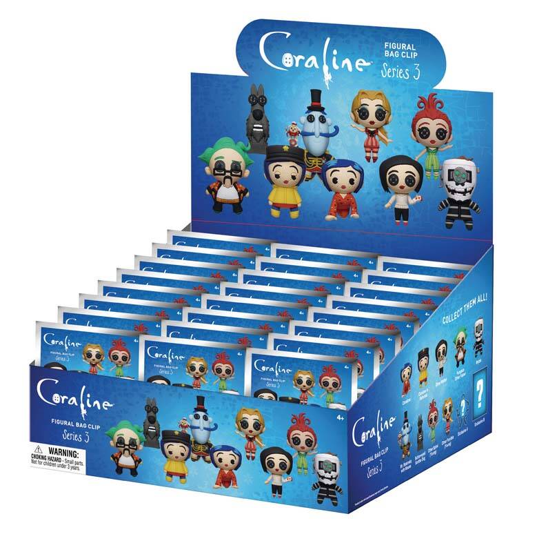 Coraline Series 3 Blind Bag Mystery Bag Clip - GeekCore