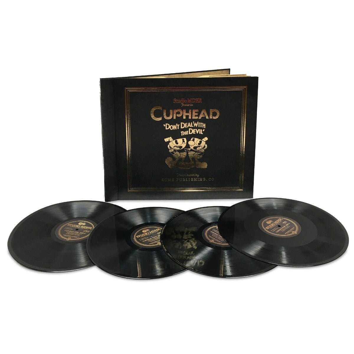 Cuphead Vinyl - Official Deluxe Collectors Soundtrack (4x LP