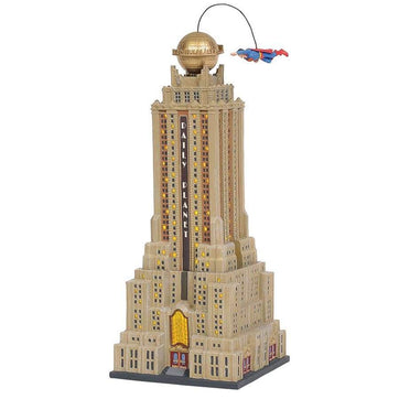 DC Comics Village by D56 - Superman The Daily Planet Statue - GeekCore