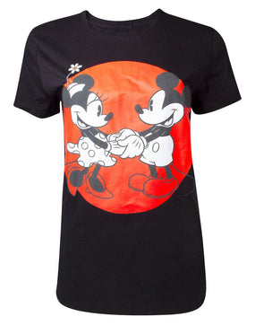 Disney Mickey and Minnie Mouse Love Unisex T - shirt - GeekCore