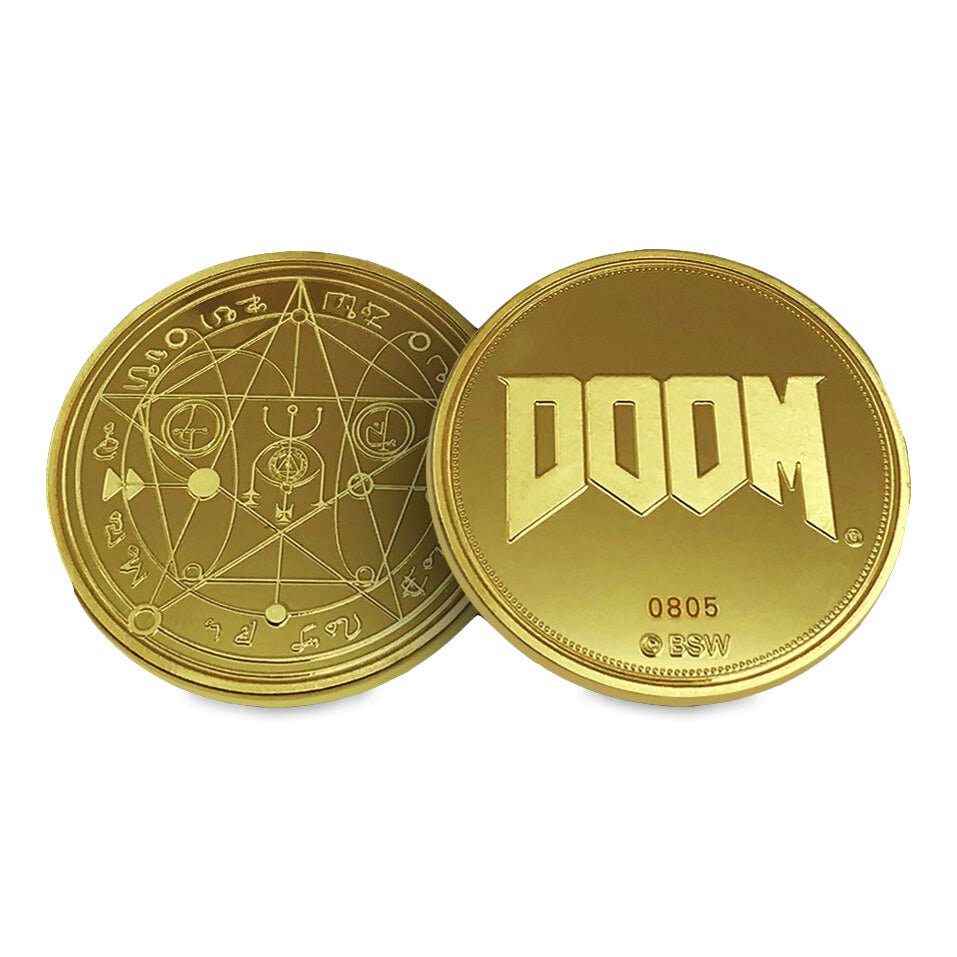 Doom Gold Limited Edition Collectors Coin - GeekCore
