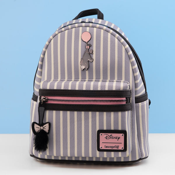 Loungefly x Disney Winnie the Pooh Eeyore Striped Balloon Mini Backpack