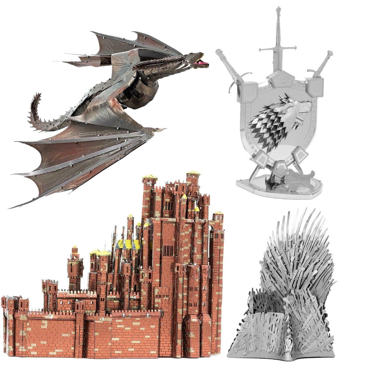 Game of Thrones Metal Earth DIY Model Kits - GeekCore