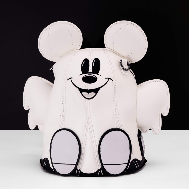Loungefly x Disney Mickey & Minnie Ghost Glow Figural Crossbody Bag – GeekCore