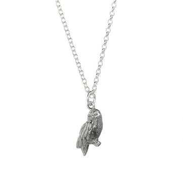 Harry Potter Hedwig Sterling Silver Necklace - GeekCore