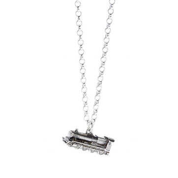 Harry Potter Hogwarts Express Sterling Silver Necklace - GeekCore