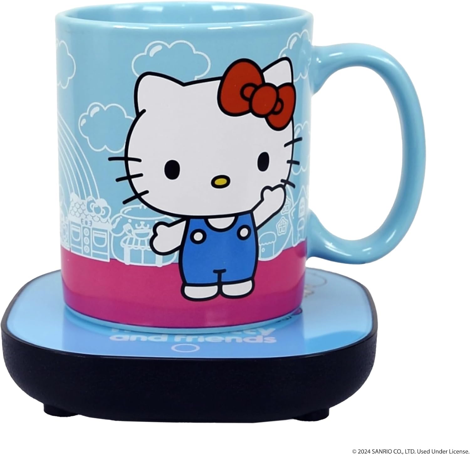 Hello Kitty Coffee Mug & Warmer Set - GeekCore
