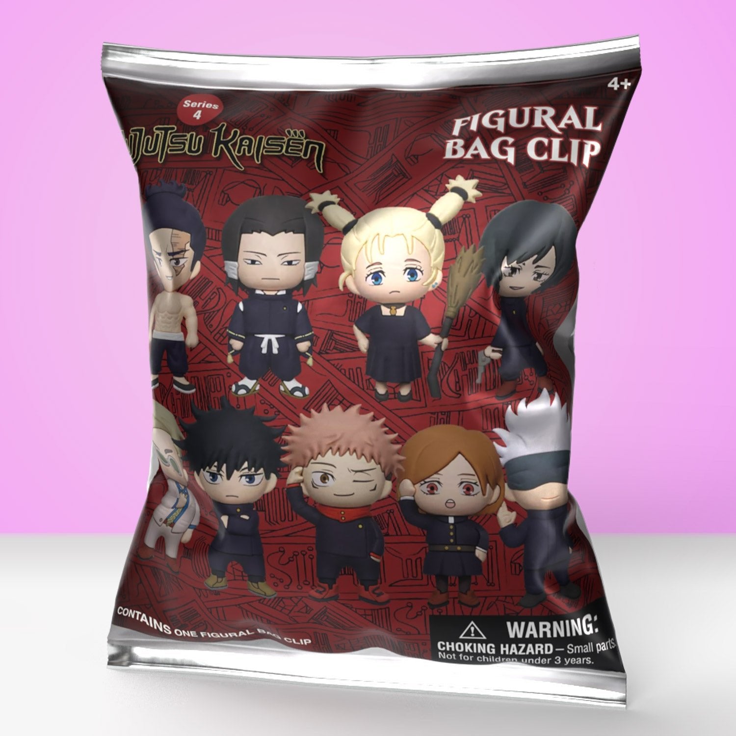 Jujutsu Kaisen Series 4 Blind Bag Mystery Bag Clip - GeekCore