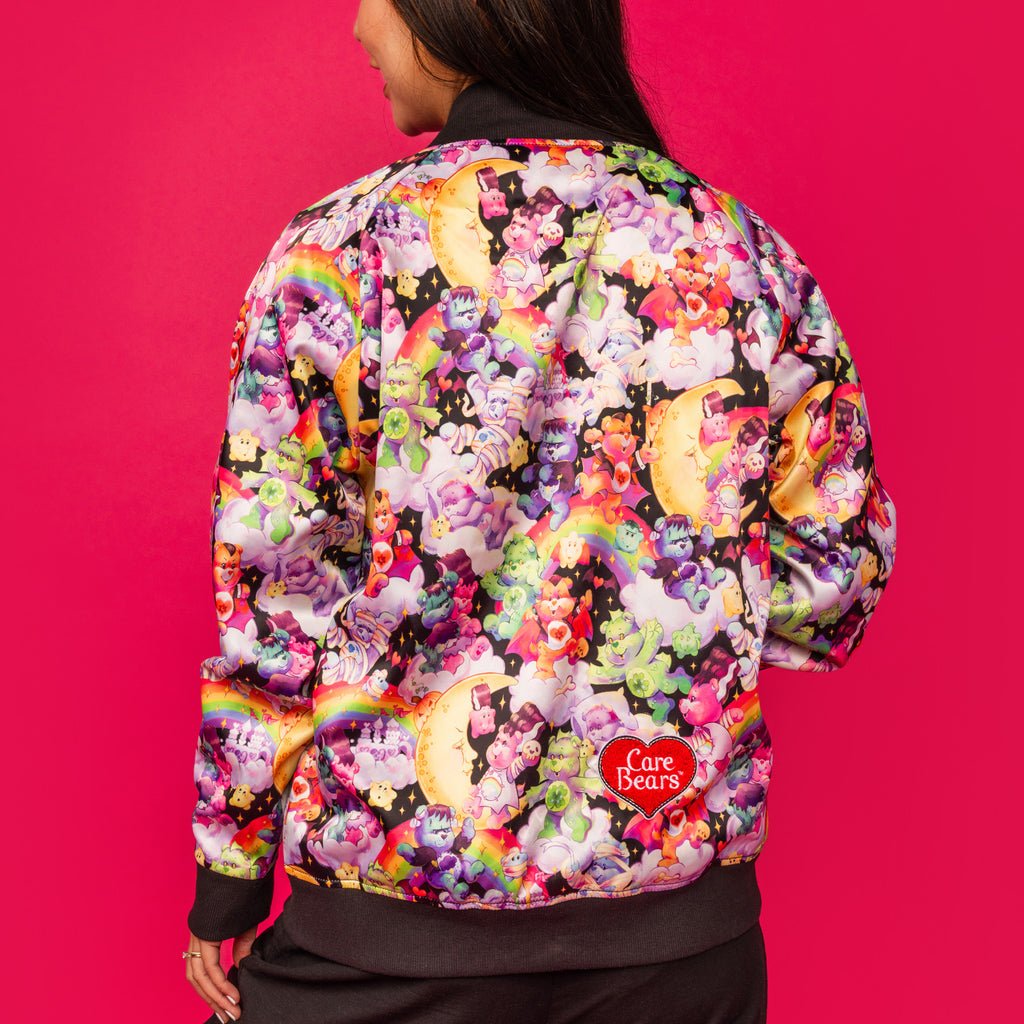 Loungefly Carebears x Universal Monsters Bomber Jacket - GeekCore