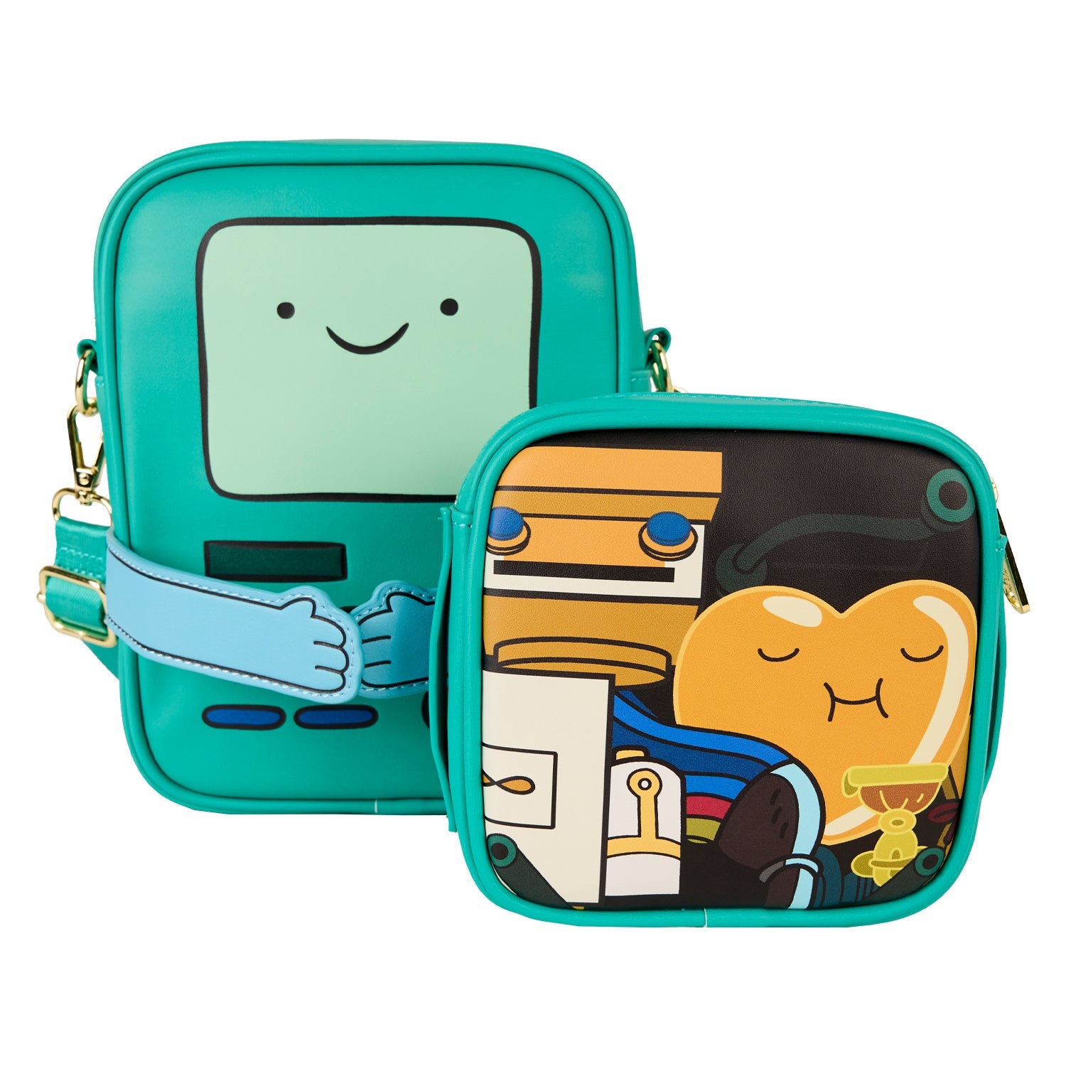 Loungefly x Adventure Time BMO Crossbuddies Bag - GeekCore