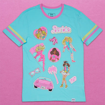 Loungefly x Barbie 65th Anniversary Tee Shirt - GeekCore
