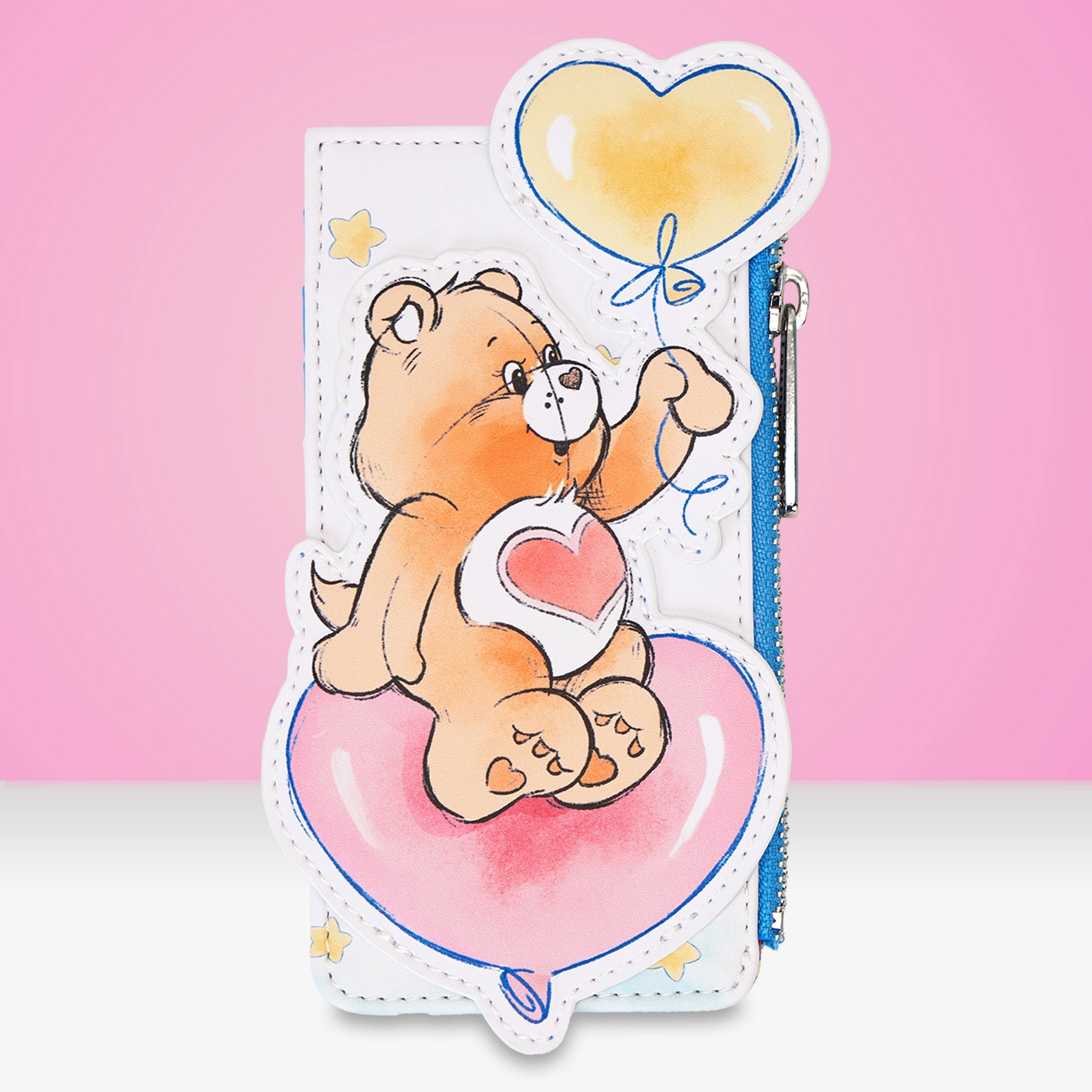 Loungefly x Care Bears Heart Balloon Card Holder - GeekCore
