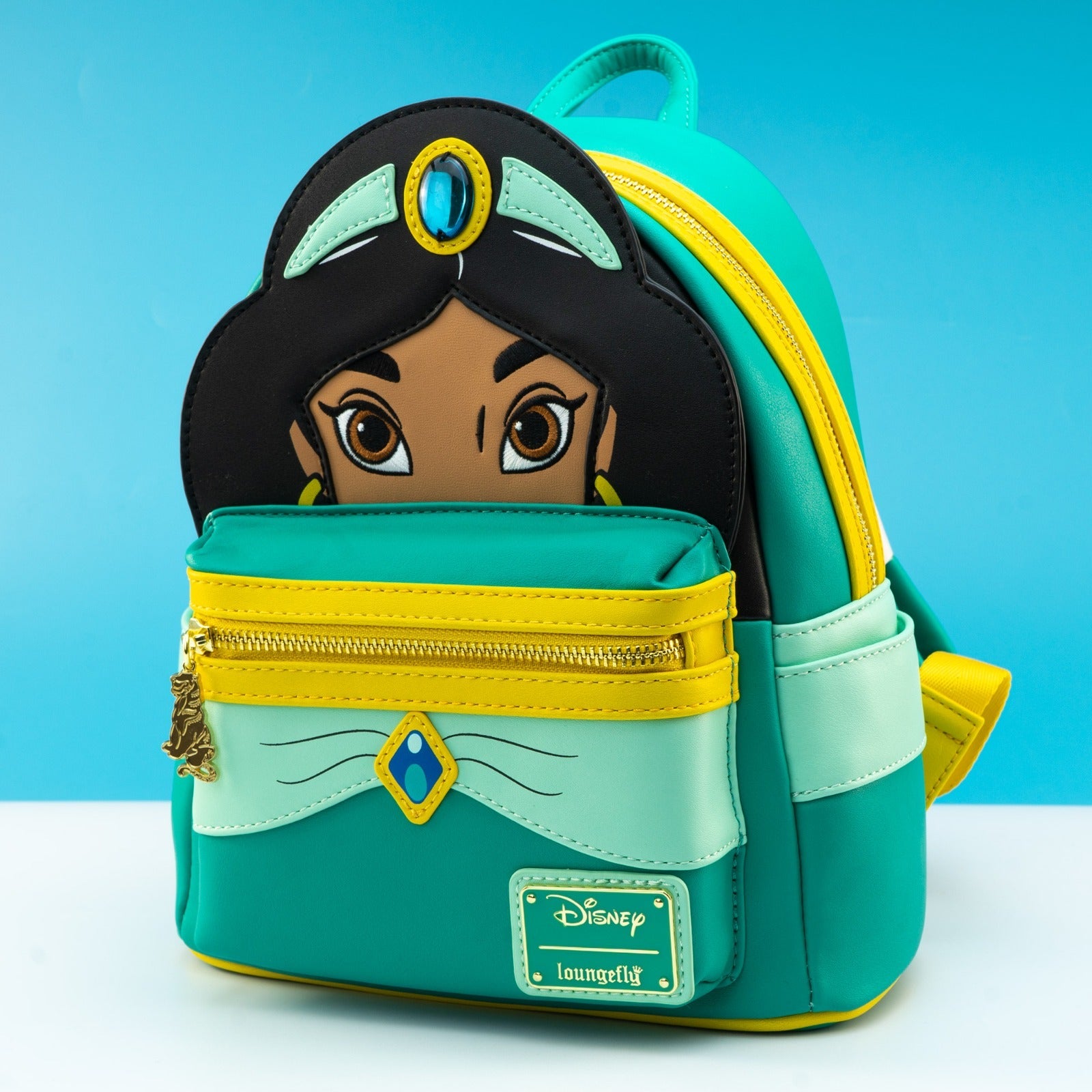 jasmine loungefly mini backpack Loungefly x Disney Aladdin Princess Jasmine Cosplay Mini Backpack – GeekCore