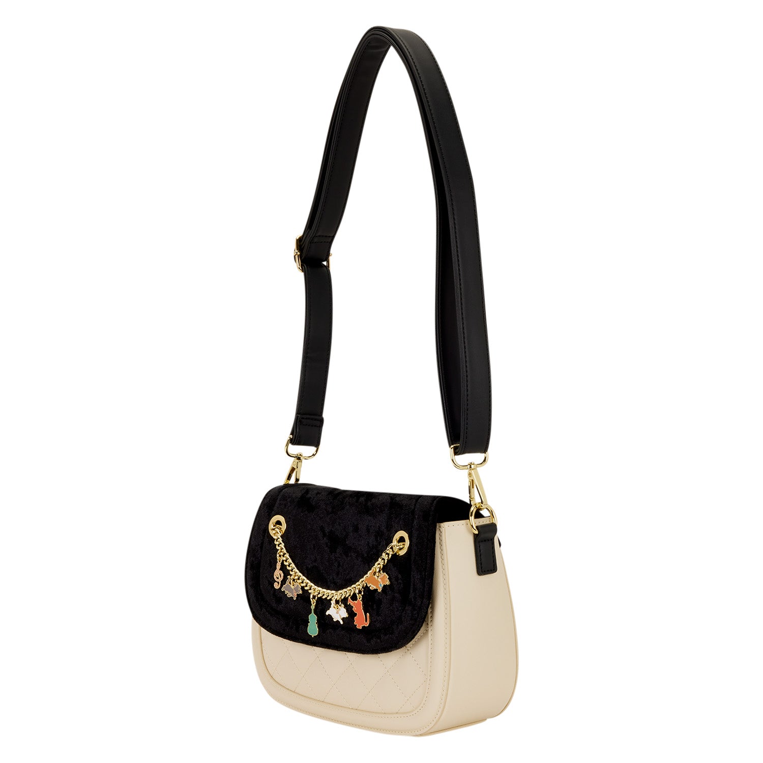 Loungefly x Disney Aristocats Charm Crossbody Bag - GeekCore