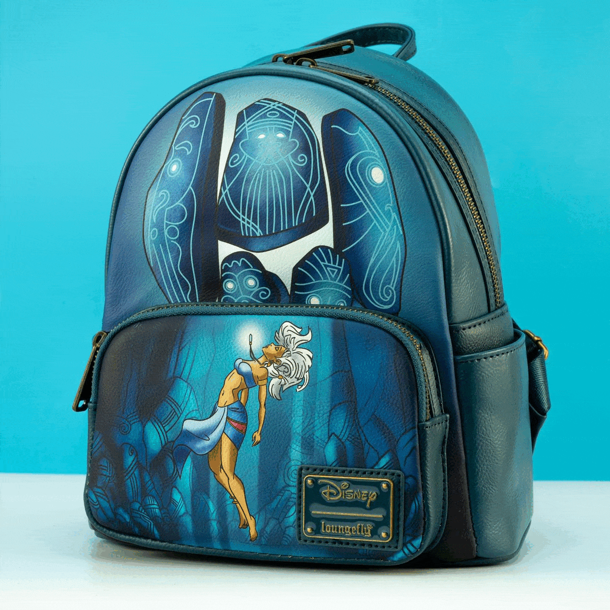 atlantis mini backpack Loungefly x Disney Atlantis The Lost Empire Glow in the Dark Mini Back – GeekCore