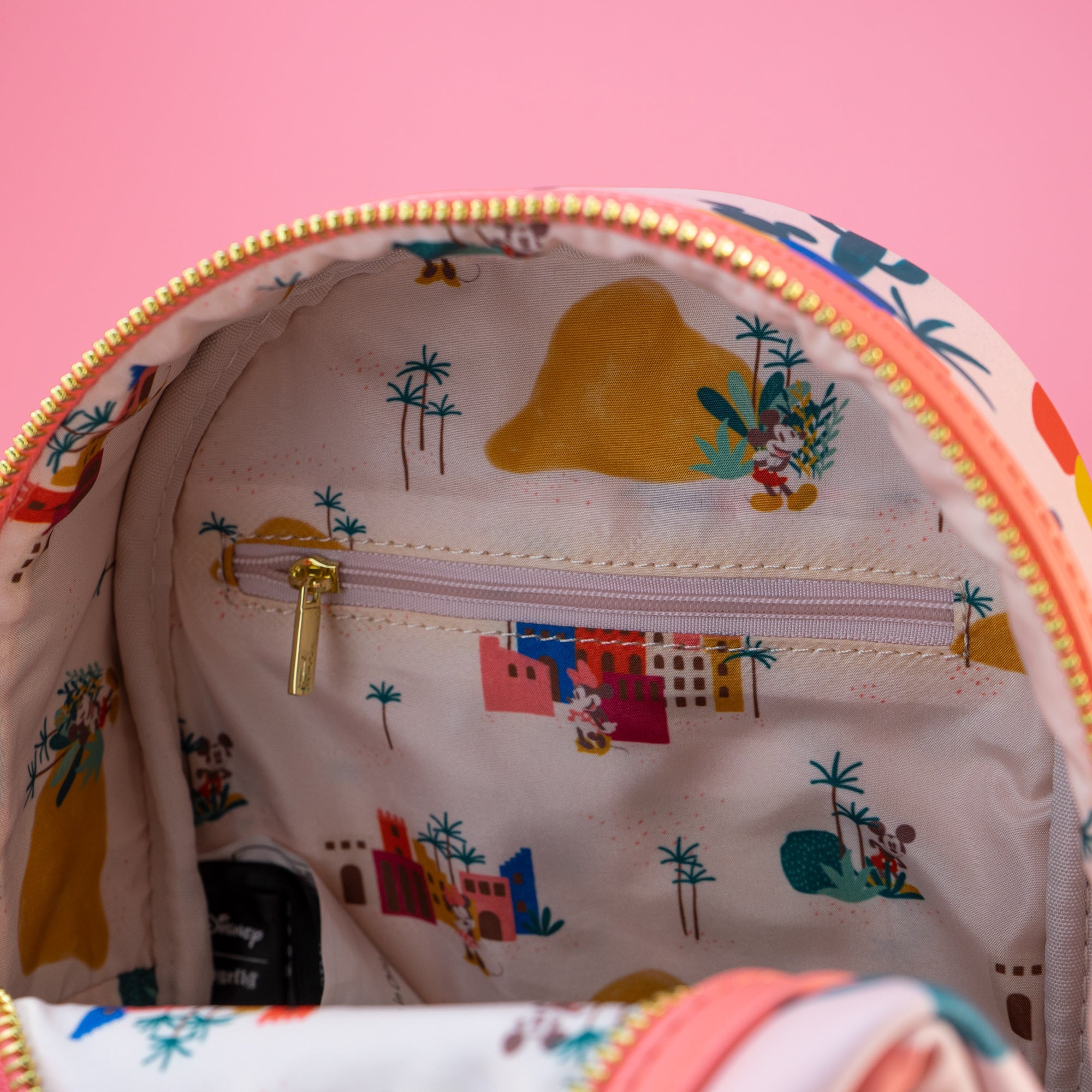 Loungefly x Disney Backpack South Western Mickey Cactus Mini Backpack - GeekCore