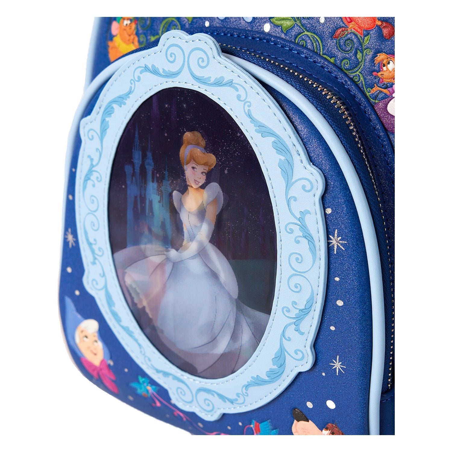 Loungefly x Disney Cinderella 75th Anniversary Lenticular Mini Backpack - GeekCore