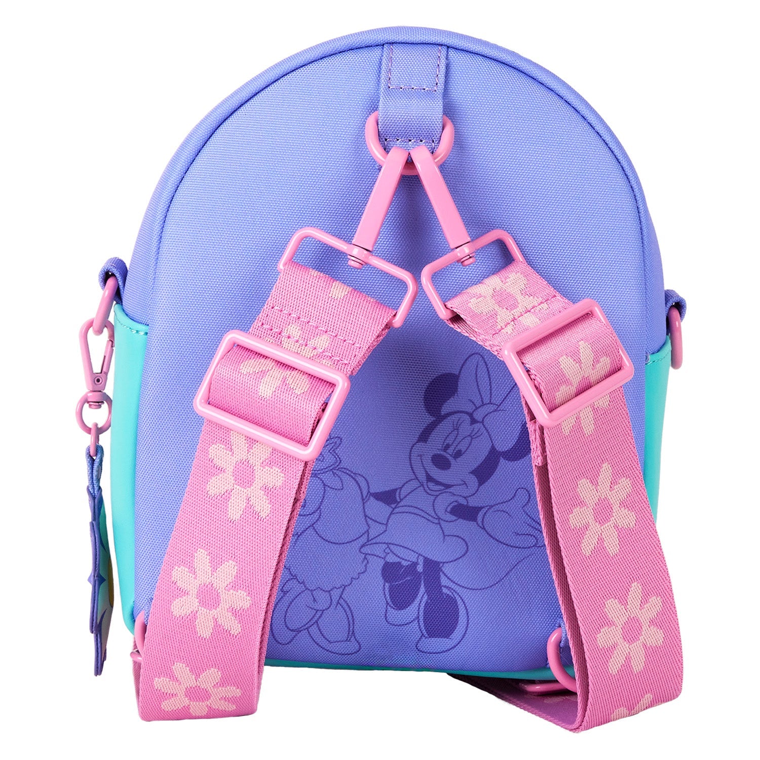 Loungefly x Disney Daisy Duck & Minnie Mouse Mini Convertible Backpack - GeekCore