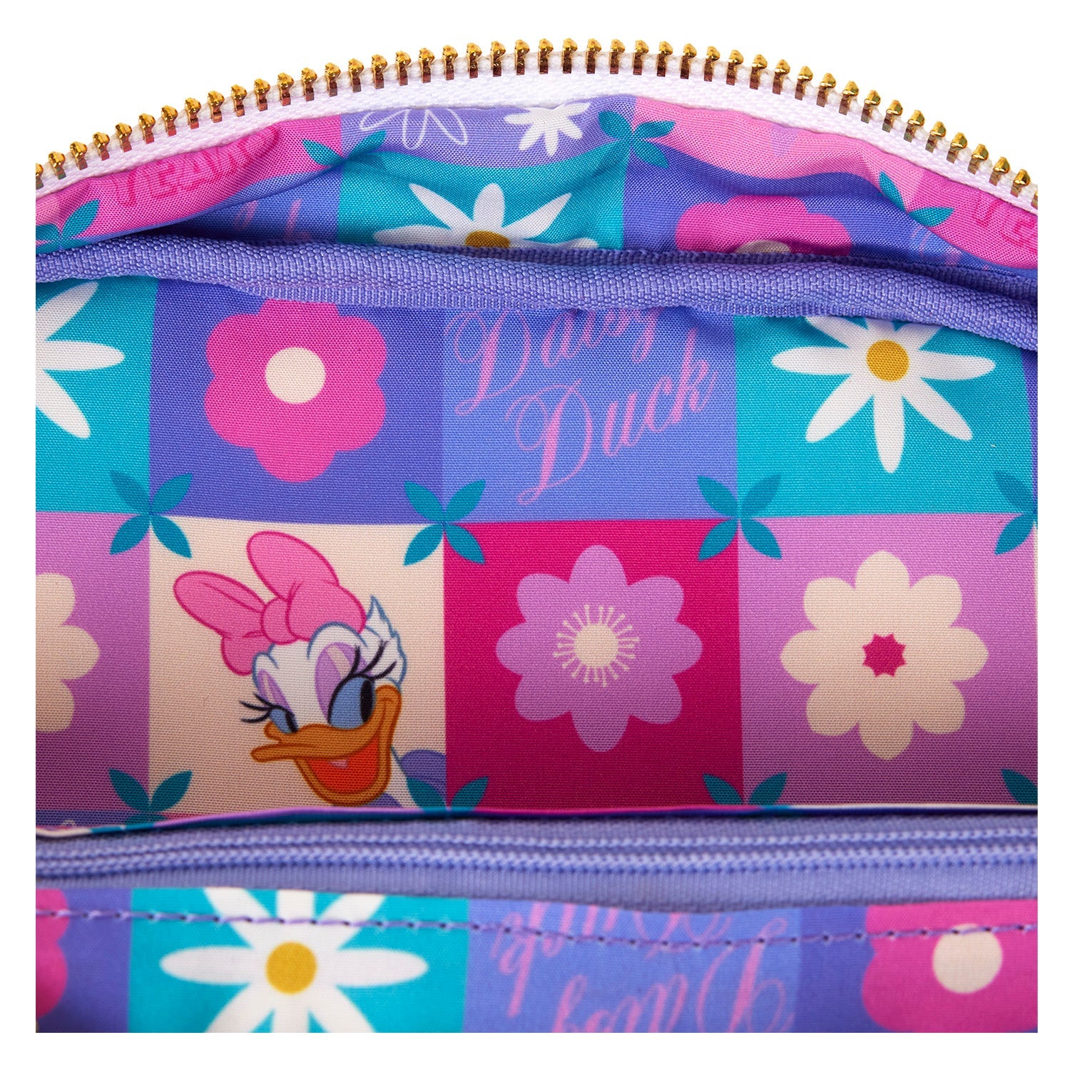 Loungefly x Disney Daisy Duck Nylon Sling Bag - GeekCore