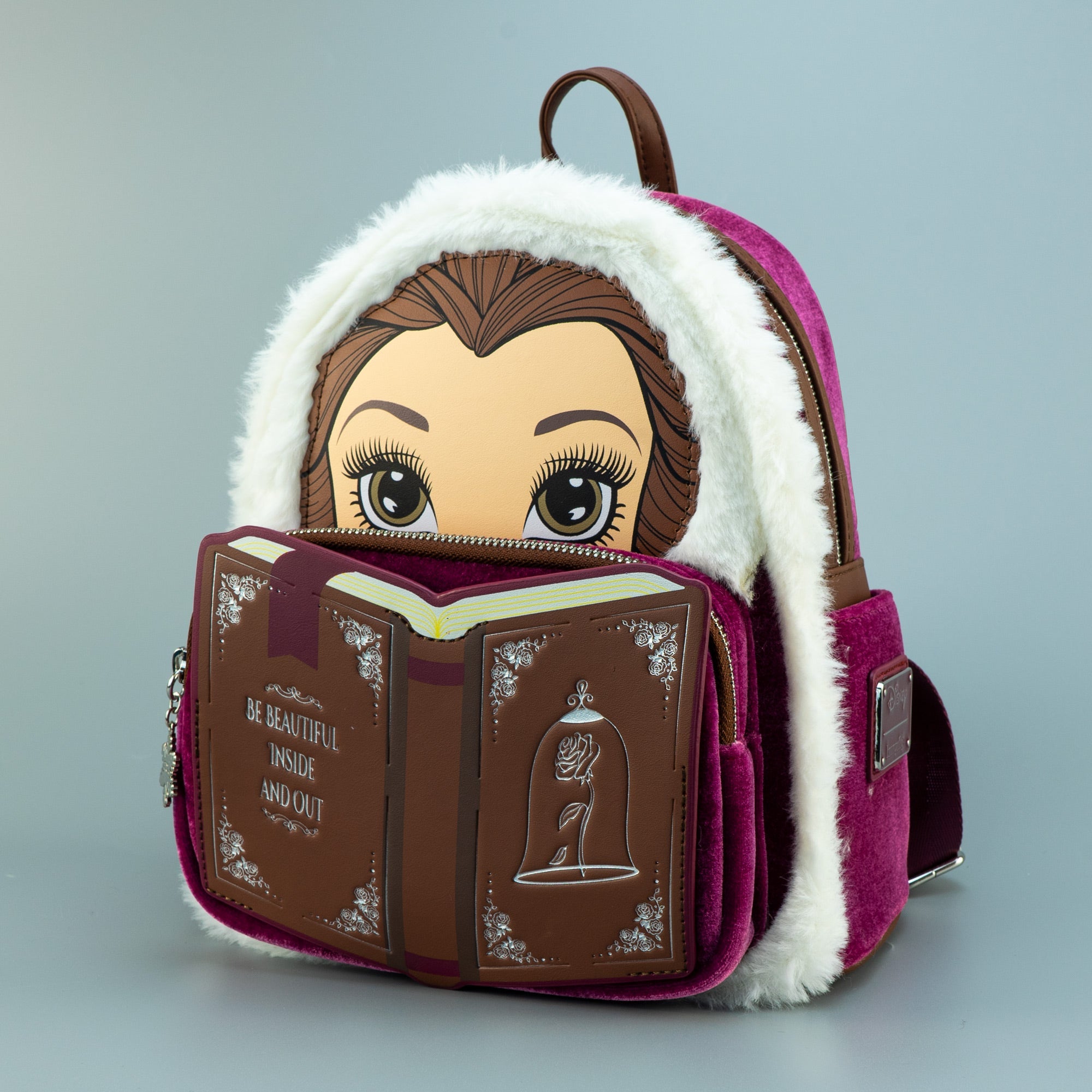 Loungefly x Disney Enchanted Belle Cosplay Mini Backpack – GeekCore