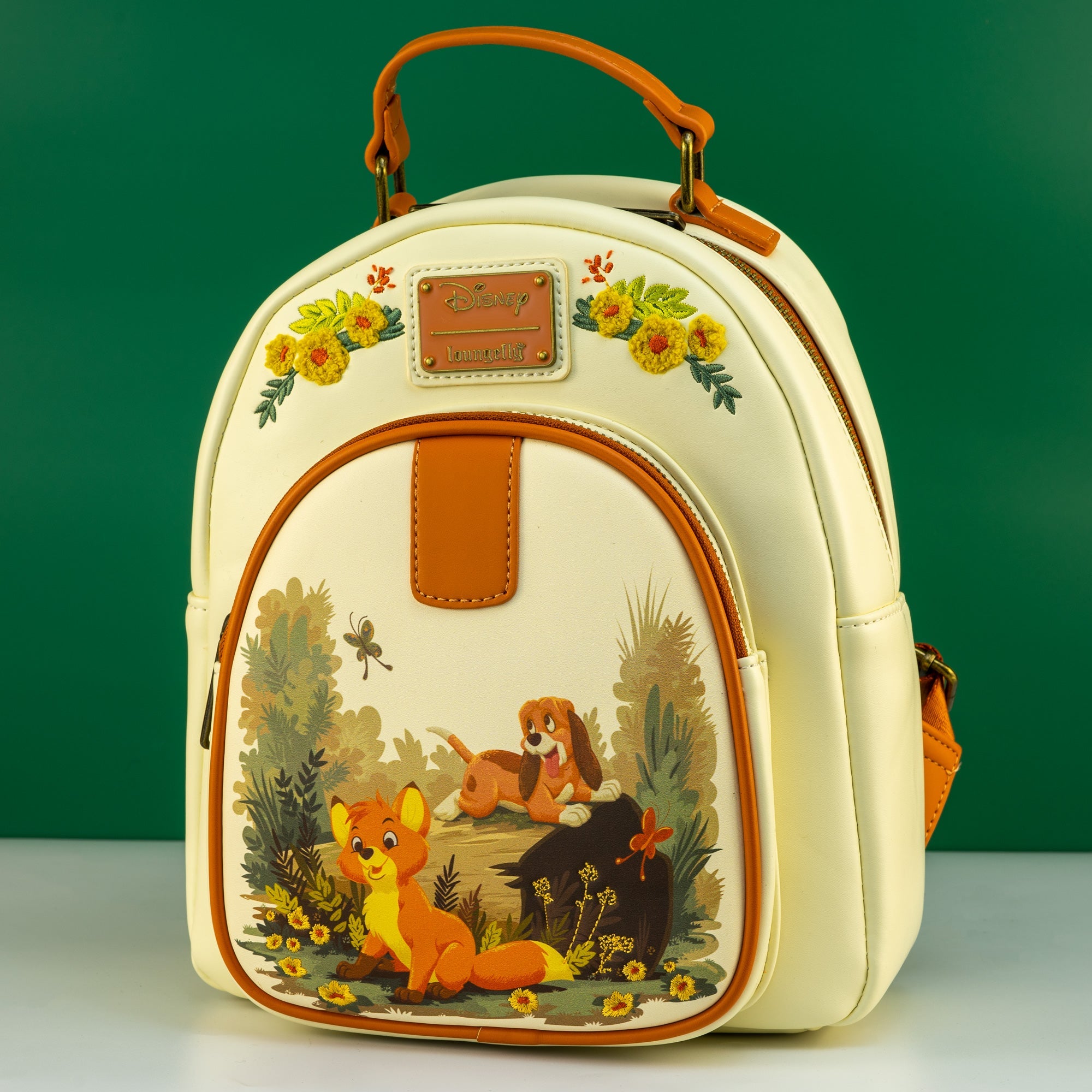 Loungefly x Disney Fox and the Hound Floral Mini Backpack – GeekCore