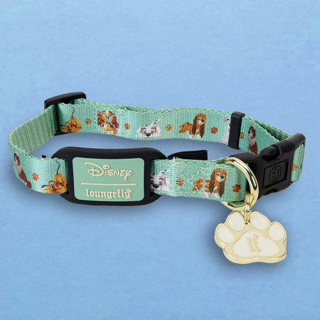 Loungefly x Disney I Heart Dogs AOP Dog Collar - GeekCore