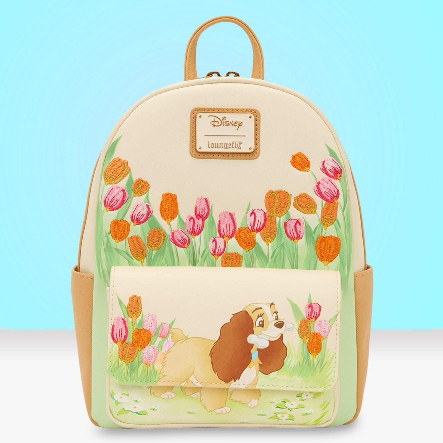 Loungefly x Disney Lady and the Tramp Pastel Tulip Mini Backpack – GeekCore