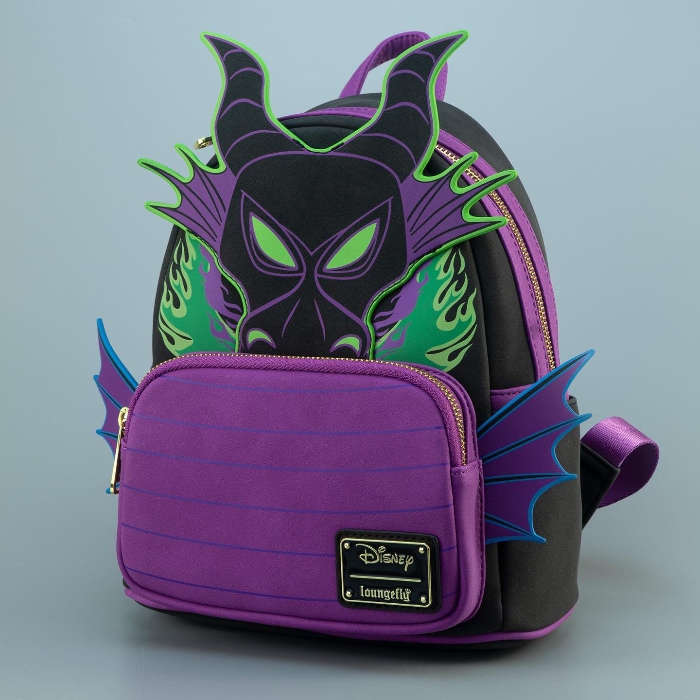Loungefly x Disney Maleficent Dragon Cosplay Mini Backpack – GeekCore