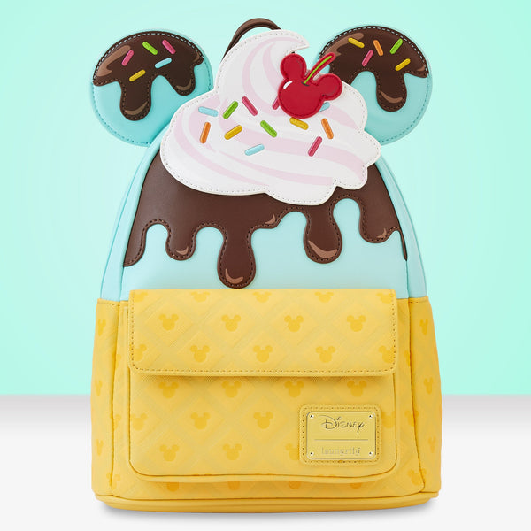 Loungefly x Disney Mickey Mouse Sweet Treats Ice Cream Mini