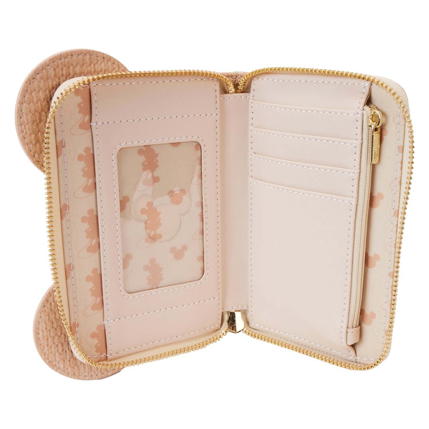 Loungefly x Disney Mickey Straw Cosplay Zip Around Wallet - GeekCore