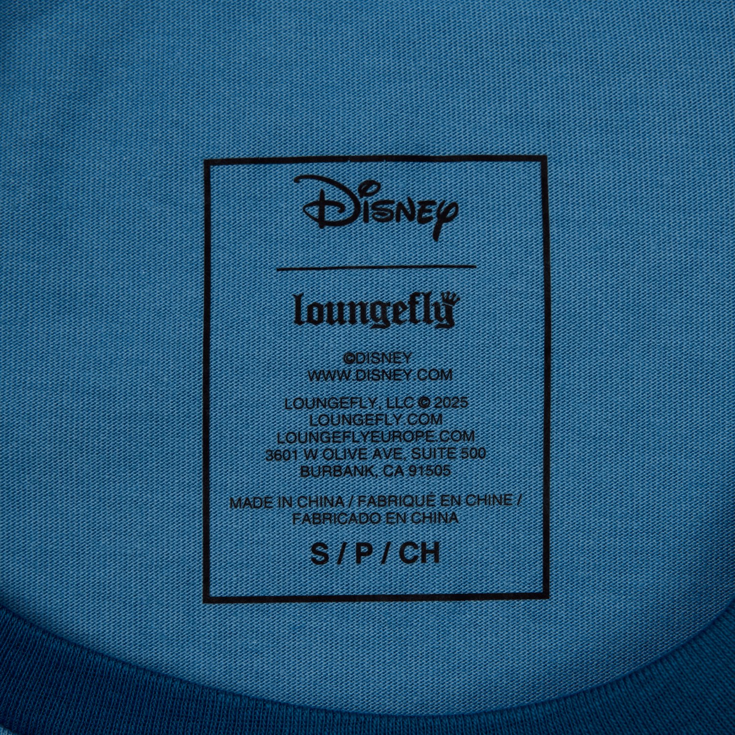 Loungefly x Disney Pinocchio Blue Fairy Shirred Raglan Tee - GeekCore