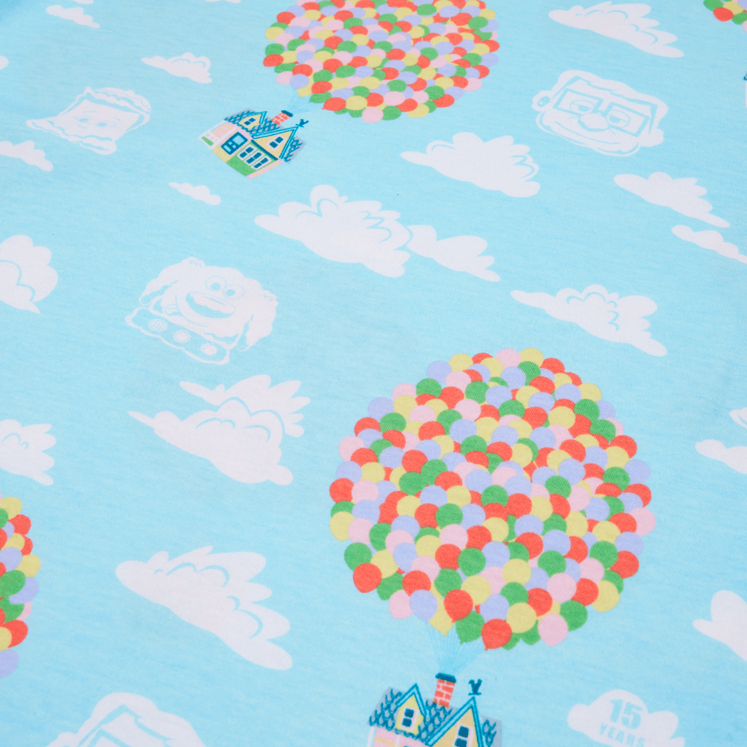 Loungefly x Disney Pixar Up 15th Anniversary Balloon House Unisex T - Shirt - GeekCore