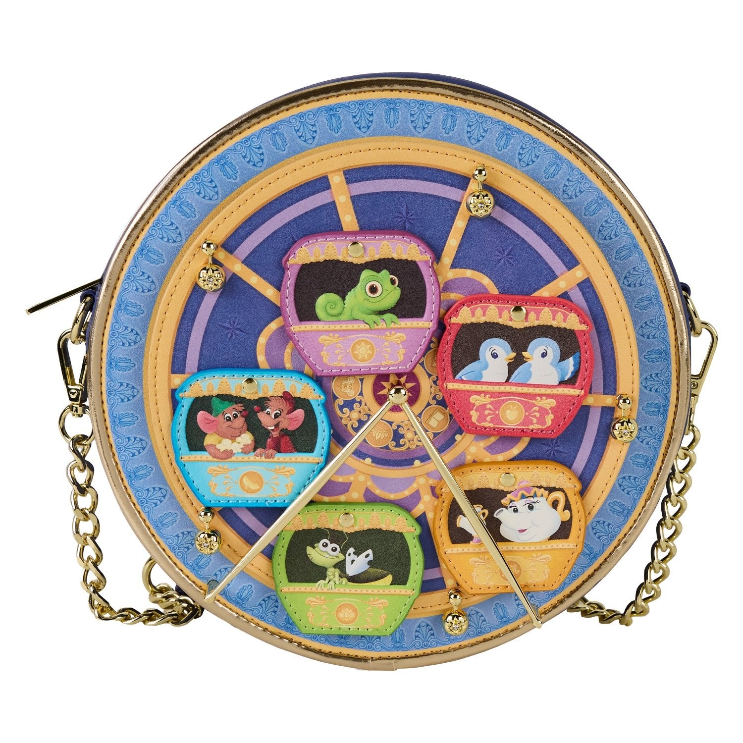 Loungefly x Disney Princess Carousel Crossbody Bag - GeekCore